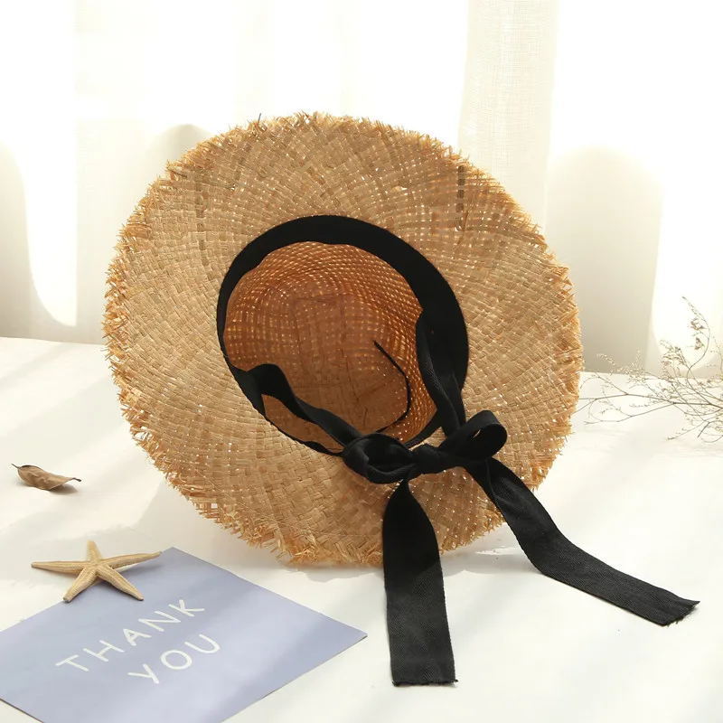 Baitie, летняя соломенная шляпа для прогулок, соломенная шляпа, пляжная шляпа, женский зонтик для досуга, шляпа