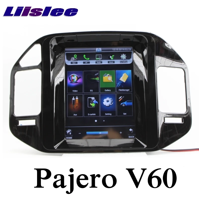 Автомобильный мультимедийный плеер автомагнитола CarPlay NAVI для Mitsubishi Pajero V60 V73 2000 2001