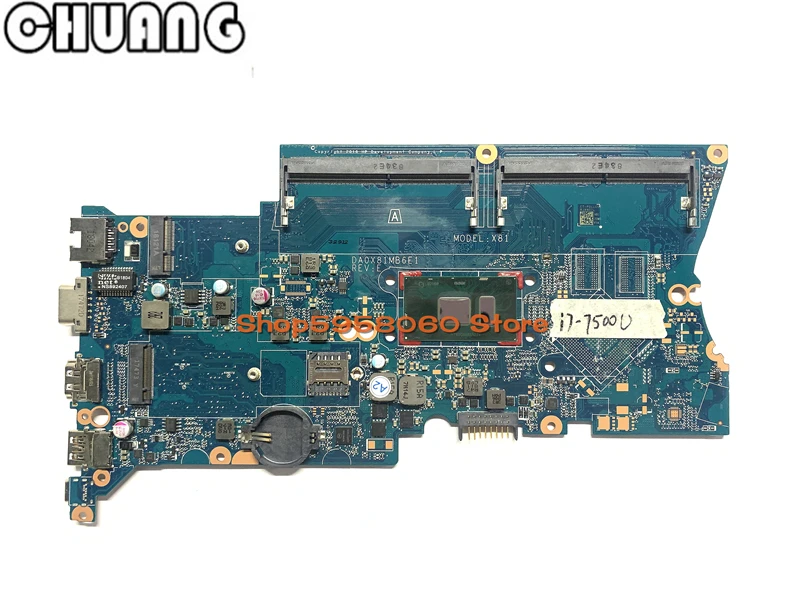 Материнская плата для ноутбука HP ProBook 440 G4 i7-7500u DA0X81MB6E1 МБ 100% протестирована |