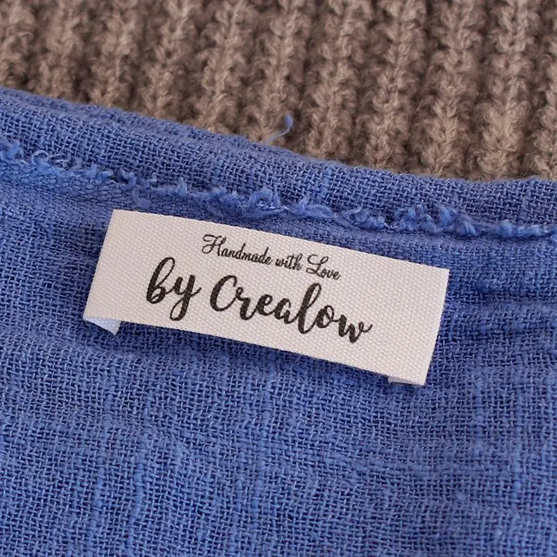 Sewing labels, Custom fabric labels, quilt label, knitting label