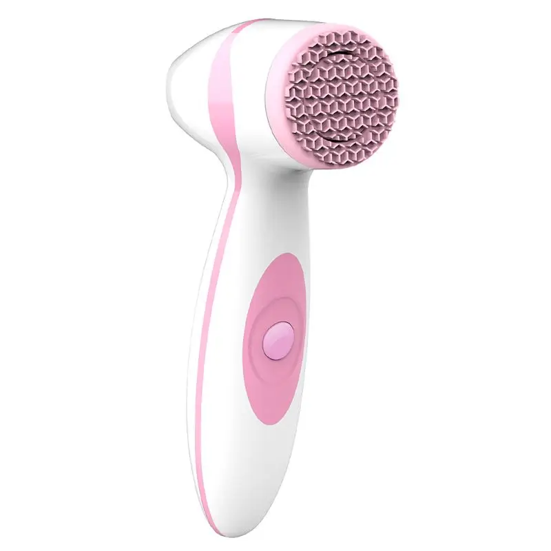 Электрическая Очищающая щетка для лица Sonic Pore Cleaner Galvanic Spa уход за кожей Массажер устройство для подтяжки лица зарядка через usb машина - Цвет: PK
