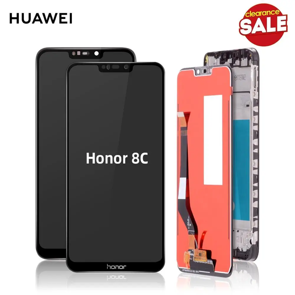 

6.26" Original Display For Huawei Honor 8C LCD Display Touch Screen Digitizer For Honor Play 8C BKK-AL10 LCD Replacement Parts