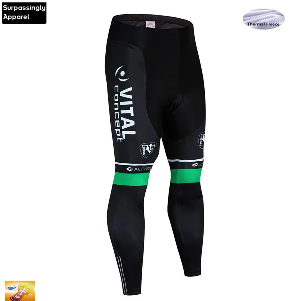 Picture Color VITAL для мужчин Pro Team велосипедная одежда Зимний Велоспорт Джерси с длинным рукавом термальный флис горный велосипедный свитер-Джерси велосипедный одежда - Цвет: Picture Color