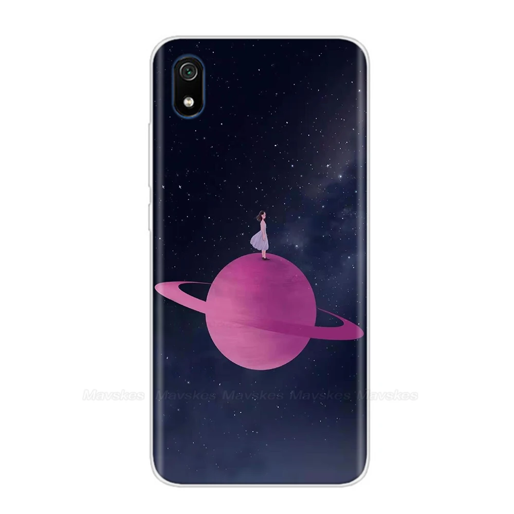 Чехол для Xiaomi Redmi 7A, мягкий силиконовый чехол для Redmi 7, чехол из ТПУ с рисунком для Xiaomi Redmi 7A 7 A A7, чехлы для телефонов - Цвет: 44