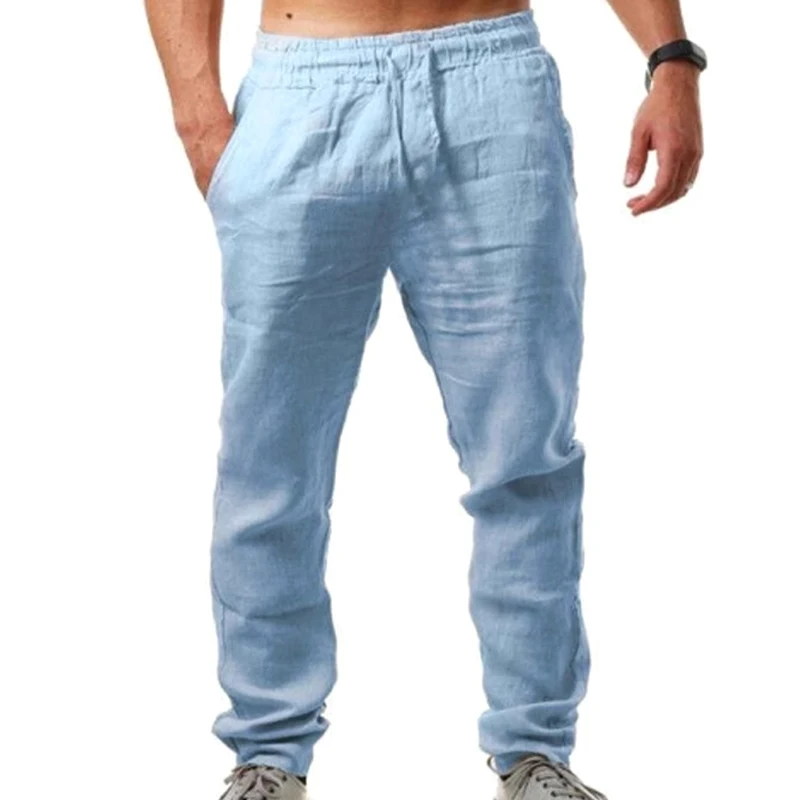 

2020 Men's Casual Long Pants Retro Solid Jogger Running Trousers M-3XL Sports Clothing Male Longewear Pants Joggers Men