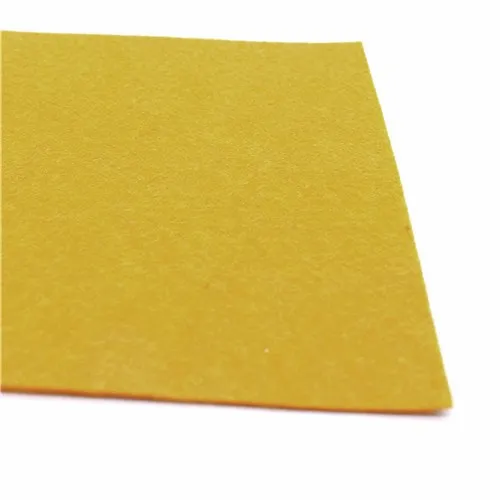 yellow 30*30 см Нетканый мат ткань сделай сам, поделки ручной работы шерсть фетровые цветы игрушки Одежда для кукол игла войлочный материал товары для дома - Цвет: yellow