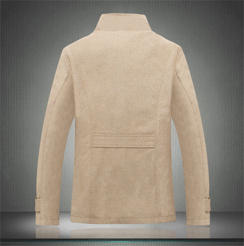 Повседневное базовое пальто Veste Homme новое шерстяное пальто бархатная куртка для сохранения тепла Толстая Уличная Мужская куртка и пальто ветровка