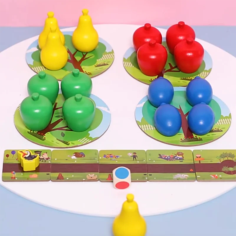 Children Montesorri Board Games Educational Toys Crow Orchard Chess Logical Thinking Interaction Cooperative Memory Game Kid Toy board game,board game toy,brain learning toys