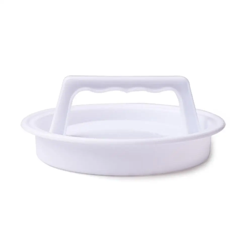 1 комплект круглой формы гамбургер пресс пищевого пластика мясо для гамбургеров