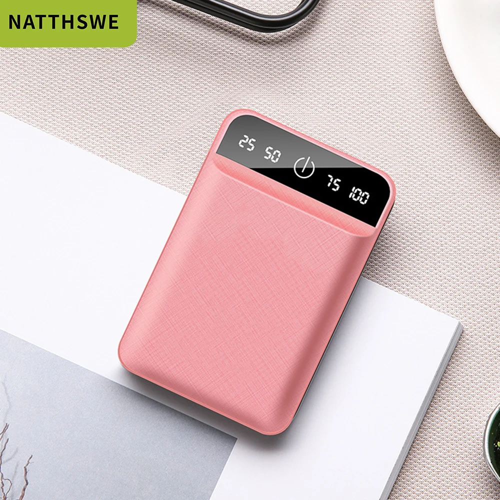 NATTHSWE power Bank 30000 мАч для Xiaomi Mi 2 USB power Bank портативное зарядное устройство Внешний аккумулятор повербанк для iPhone X XS huawei