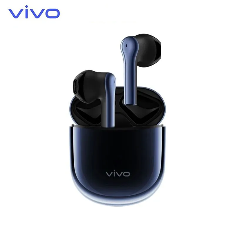 VIVO TWS Bluetooth QCC 5126 Запчасти для мобильных телефонов vrai casque sans fil 14,2 мм наушники dynamiques IP54 avec micro - Цвет: blue