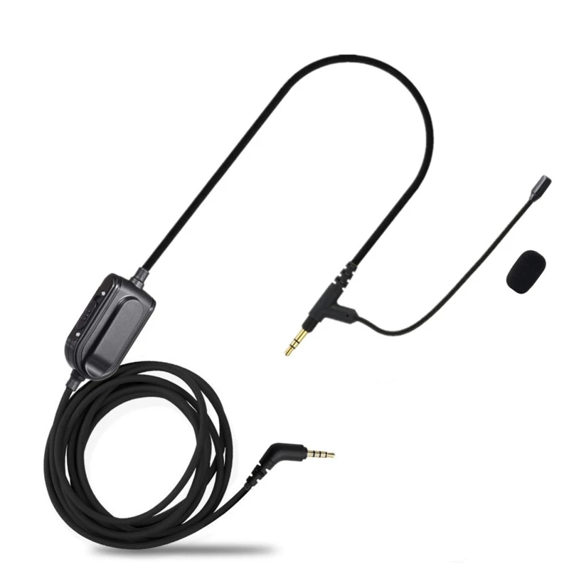 Headphone Cable with Microphone for Boom Gaming Headset V MODA Crossfade M 100 Q84A