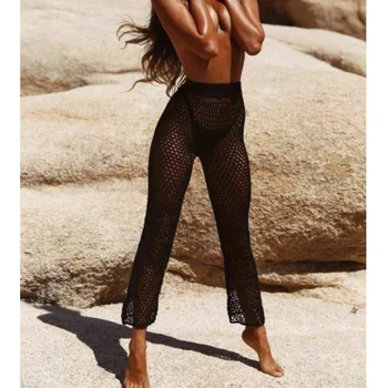 

Bikini Cover Beach Dresses Covered Woman And Tunic Outlet 2020 Knit Hollow Out Pants Trousers Animal Acrylic Sierra Surfer Dress
