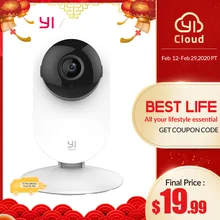 YI 1080p caméra à domicile bébé criant détection conception de pointe Vision nocturne WIFI sans fil IP sécurité système de Surveillance Global(China)