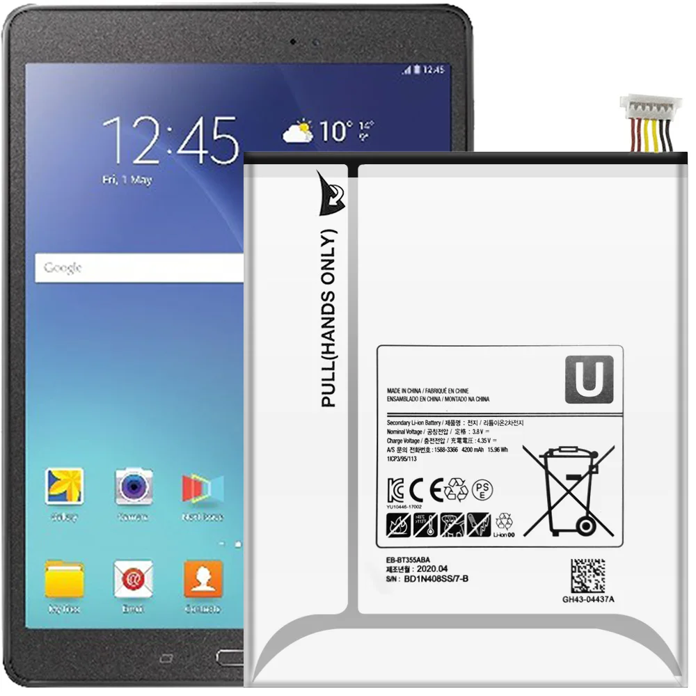 EB-BT355ABA Battery For Samsung Galaxy Tab A 8.0 T350 T350NZ T351 T355 T355C T357W EB-BT355ABE Replacement Repair Part | Мобильные