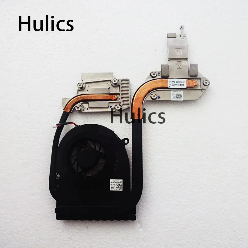 Hulics Оригинал для DELL XPS 1645 радиатор с вентилятором CN-0RVK8X 0RVK8X RVK8X FBRM5005010 CN-0W520D W520D