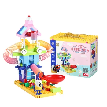 

Children's Kindergarten Early Education And Intelligence Splicing Big Block Pipeline Game Park Assembled Plastic Toys