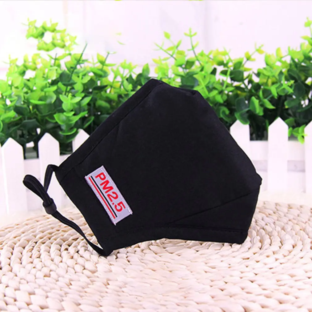 

Washable Breathable Mask Cotton Fashion Safety Masks Anti Smog Pm2.5 Masks Dust-Proof Autumn And Winter Mask