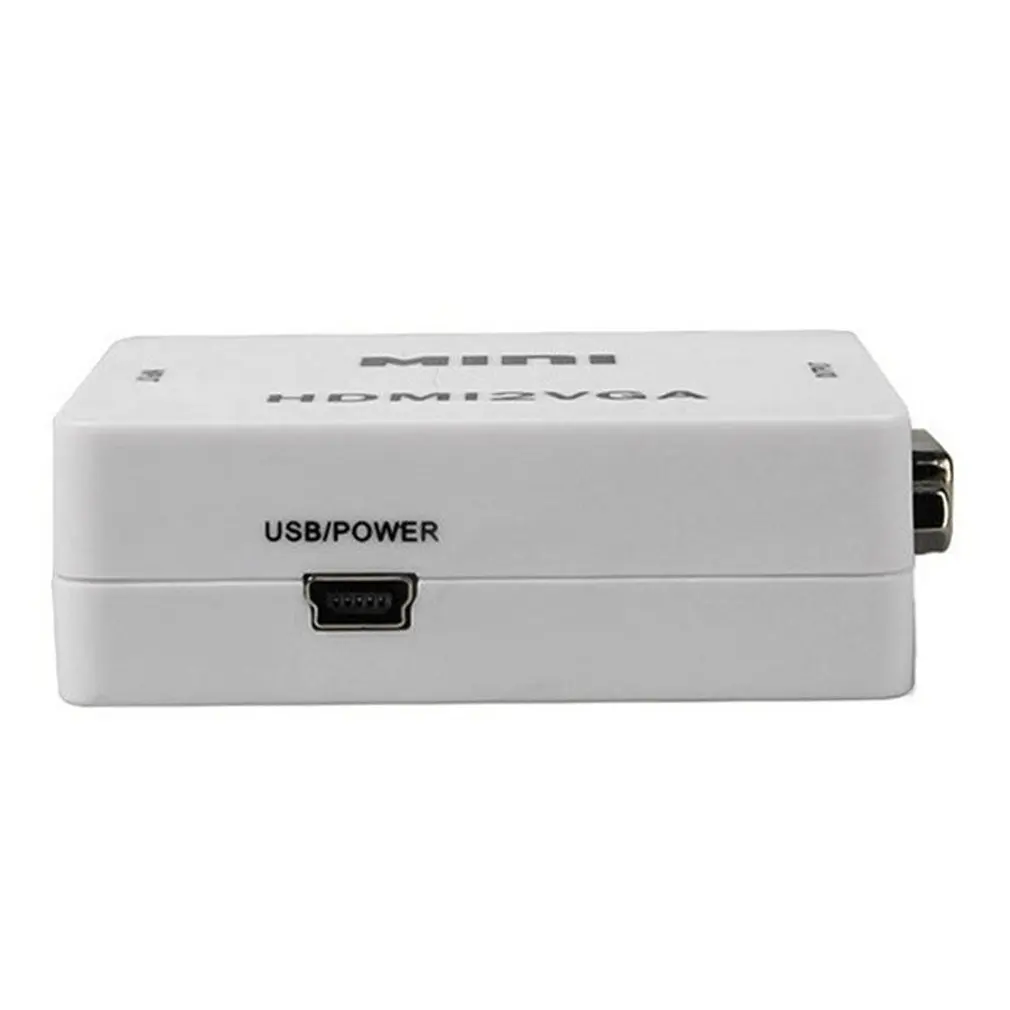 Мини-usb 1080P HDMI к VGA Аудио Видео HDTV конвертер Full HD 1080p HDMI к VGA адаптер для ПК ноутбука к HDTV проектор