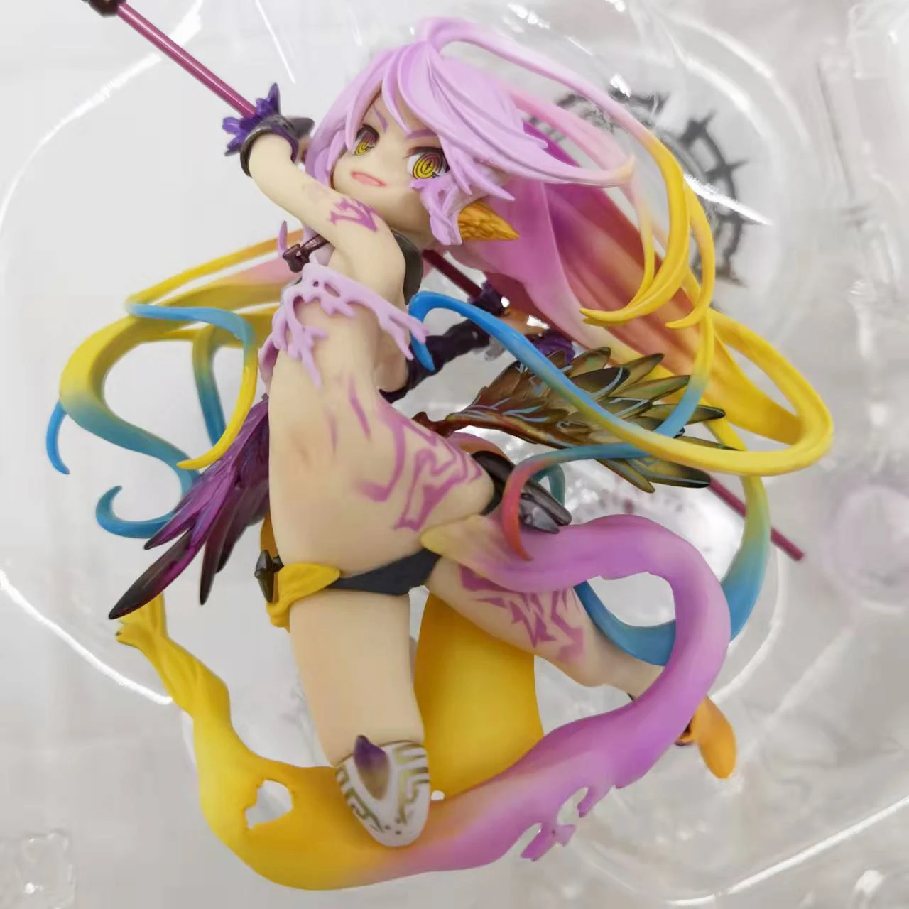 

Anime No Game No Life Jibril Fighting Ver. PVC action figure model Toy 31cm