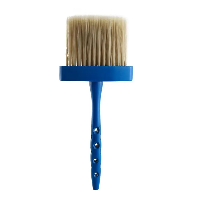 1 Pc Hair Cutting Soft Neck Face Hair Brush Duster Dispenser Salon Styling Tools - Цвет: Синий