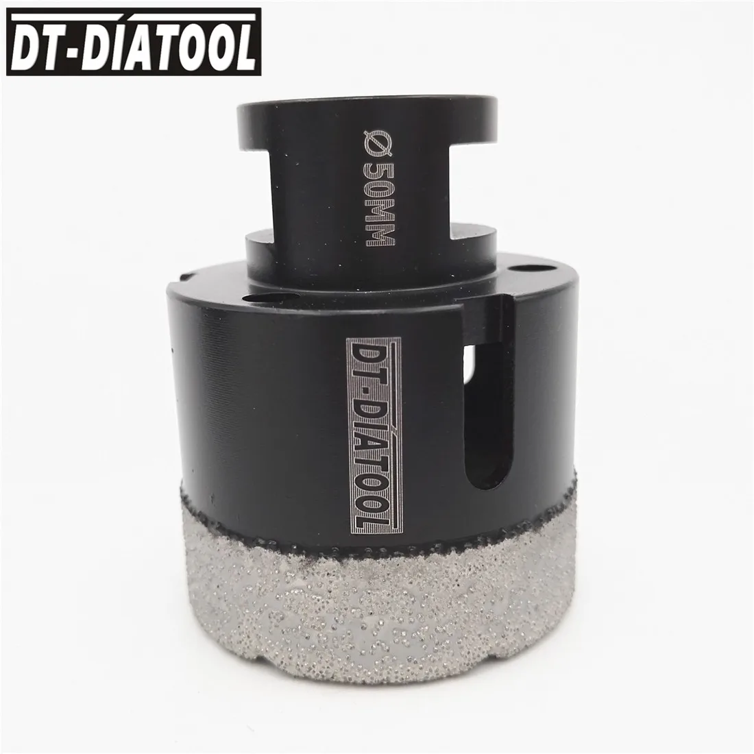 DT-DIATOOL 1pc M14 Dia 50mm Dry Vacuum Brazed Diamond Drilling Core Bit Ceramic Tile Hole Saw Granite Marble Stone Drill Bit