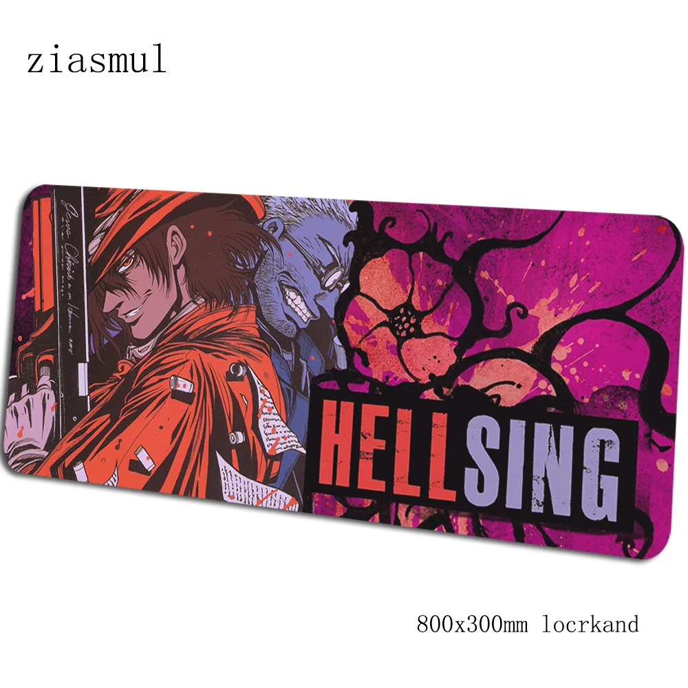 Hellsing коврик для мыши 80x30 см Коврик для компьютерной мыши locrkand игровые аксессуары милый esports коврик для мыши Клавиатура Игры pc gamer - Цвет: pattern 10