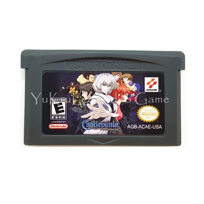 Dawn of Symphony Кастлевания серии 32 бит видеоигры картридж Консоли Карты для nintendo GBA серии консолей - Цвет: Dawn of Symphony