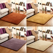 Ковер из полиэстера для гостиной/спальни/ванной комнаты/кухни, современный мягкий прямоугольный плюшевый ковер, Противоскользящие коврики, домашний декор DW261