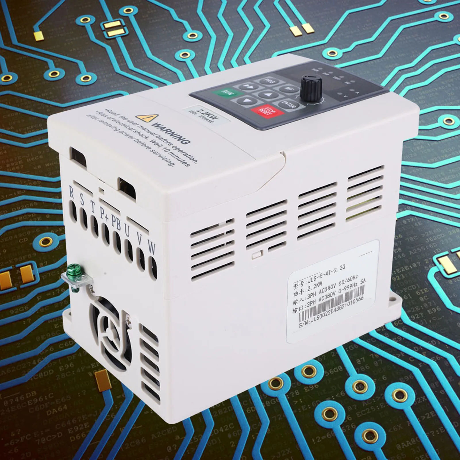Инвертор управления скоростью двигателя 380V 2.2KW VFD инвертор переменной частоты