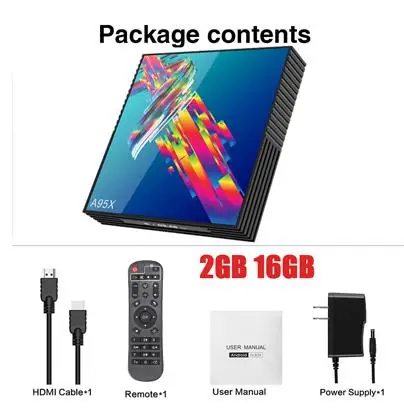2G 16G Lemado Smart tv Box Android 9,0 A95XR3 RK3318 поддержка 4 ГБ ОЗУ 64 Гб ПЗУ HDMI2.0 USB3.0 4K 3D 5G Wifi Netflix IP tv Android tv Box - Цвет: 2G 16G