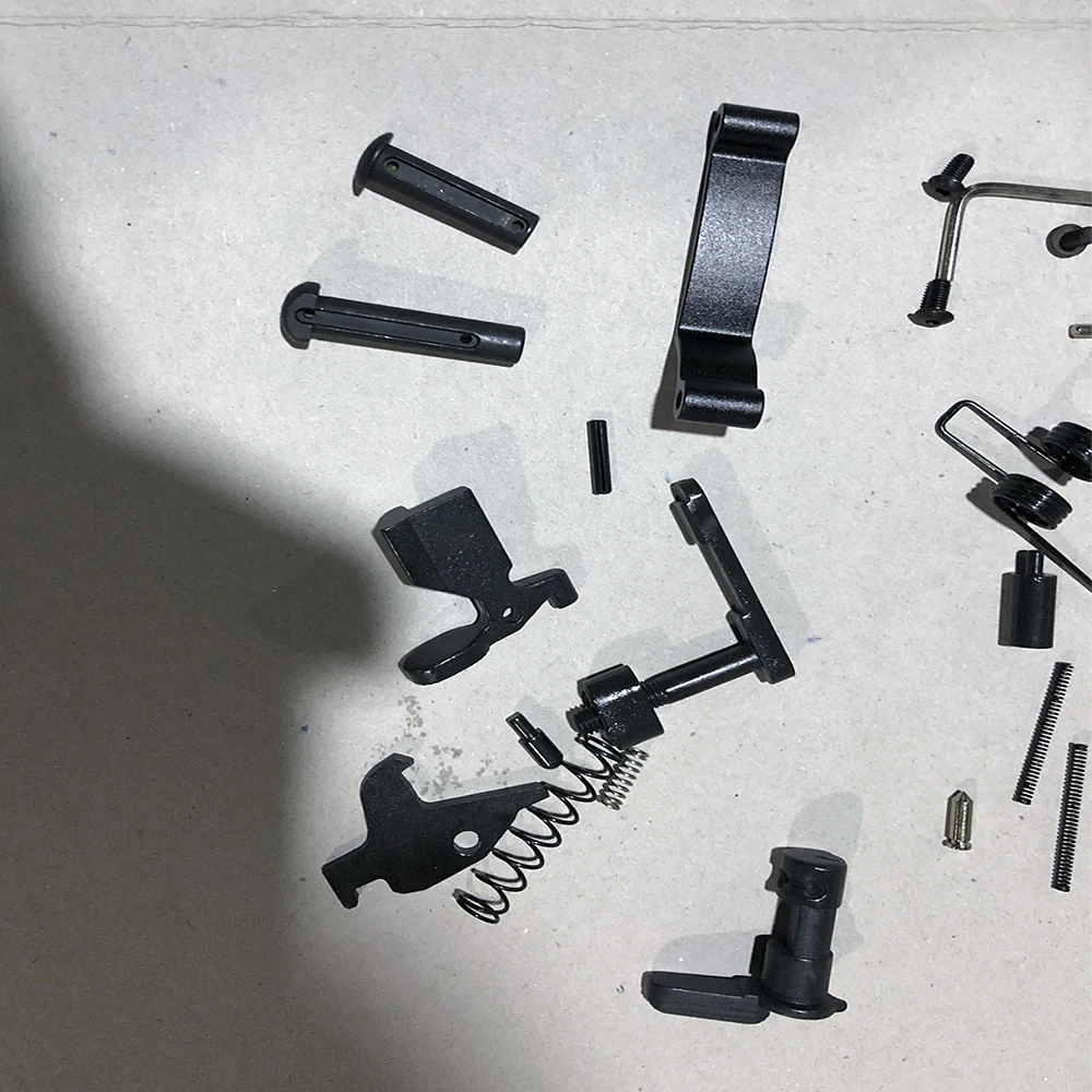 AR15 комплект нижних деталей 223/5,56 весенний комплект сменный триггер буферный фиксатор пружины журнал catch безопасный выбор