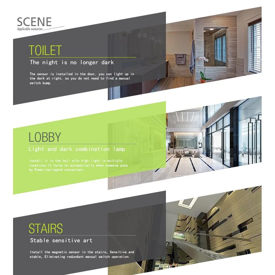 180 Degree 12M Automatic Adjustable Security Infrared Motion Sensor Switch 220V PIR Detector Wall Mount indoor Light Lamp (2)