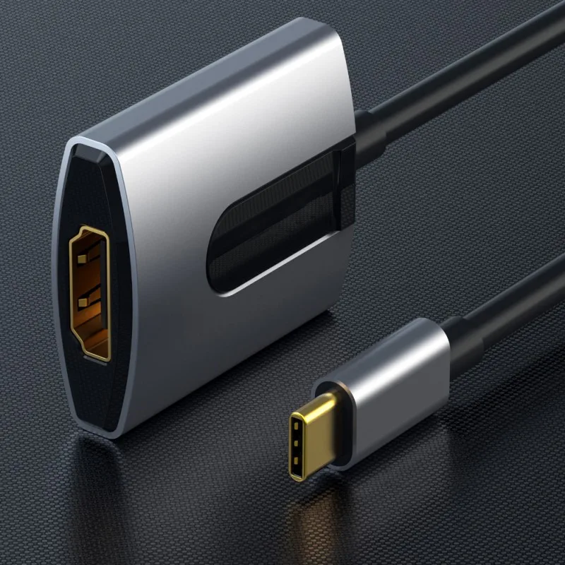 Практичный тип-c к HDMI кабель адаптер 4K HD tv и проекционный видео конвертер для компьютера