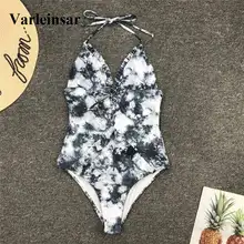 Сексуальный женский купальный костюм с v-образным вырезом, женский купальный костюм с принтом, купальный костюм для женщин V1715