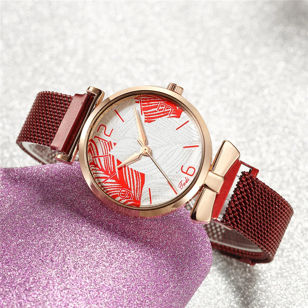 REBIRTH 2020 Women's Watch Mesh Strap Watches For Women Luxury Ladies Rose Gold Clock Fashion relogio feminino 2019 | Наручные часы