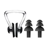 2022 Waterproof Soft Silicone Swimming Set Nose Clip Ear Plug Earplug Silica Gel Box Nose Clamp Earplug Set Swimming Equipment 1