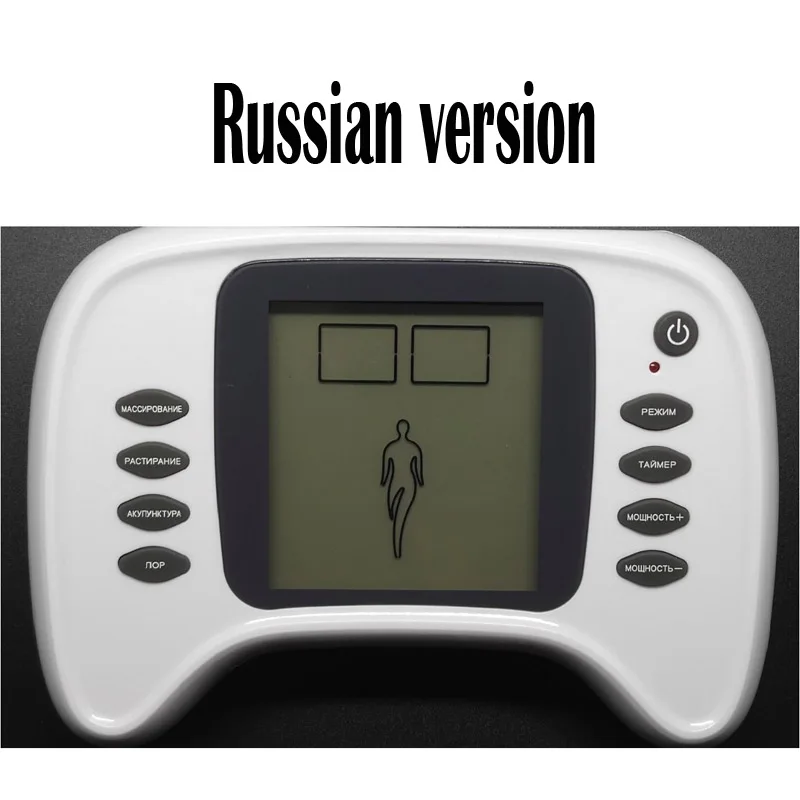 Русский Тенс корпус иглоукалывания мышц шеи массажер Sinusitis ринит Цифровая