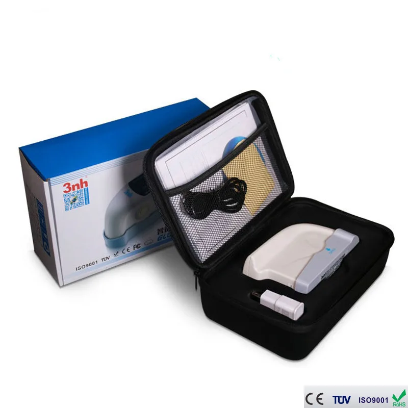 3nhTri-angle 20 60 85 градусов Muliti-диапазон высокой точности измеритель блеска HG268 с USB interface интерфейс 3,5 'измеритель блеска