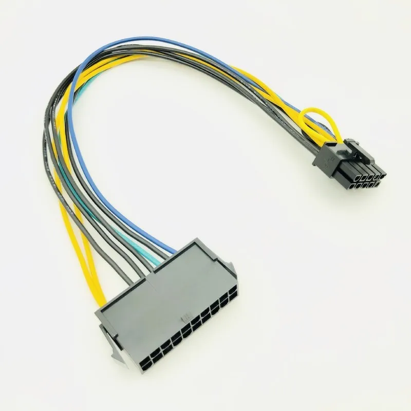 Компьютерный кабель PSU ATX 20Pin к 10Pin переходник мама-папа Кабель питания Шнур 30 см