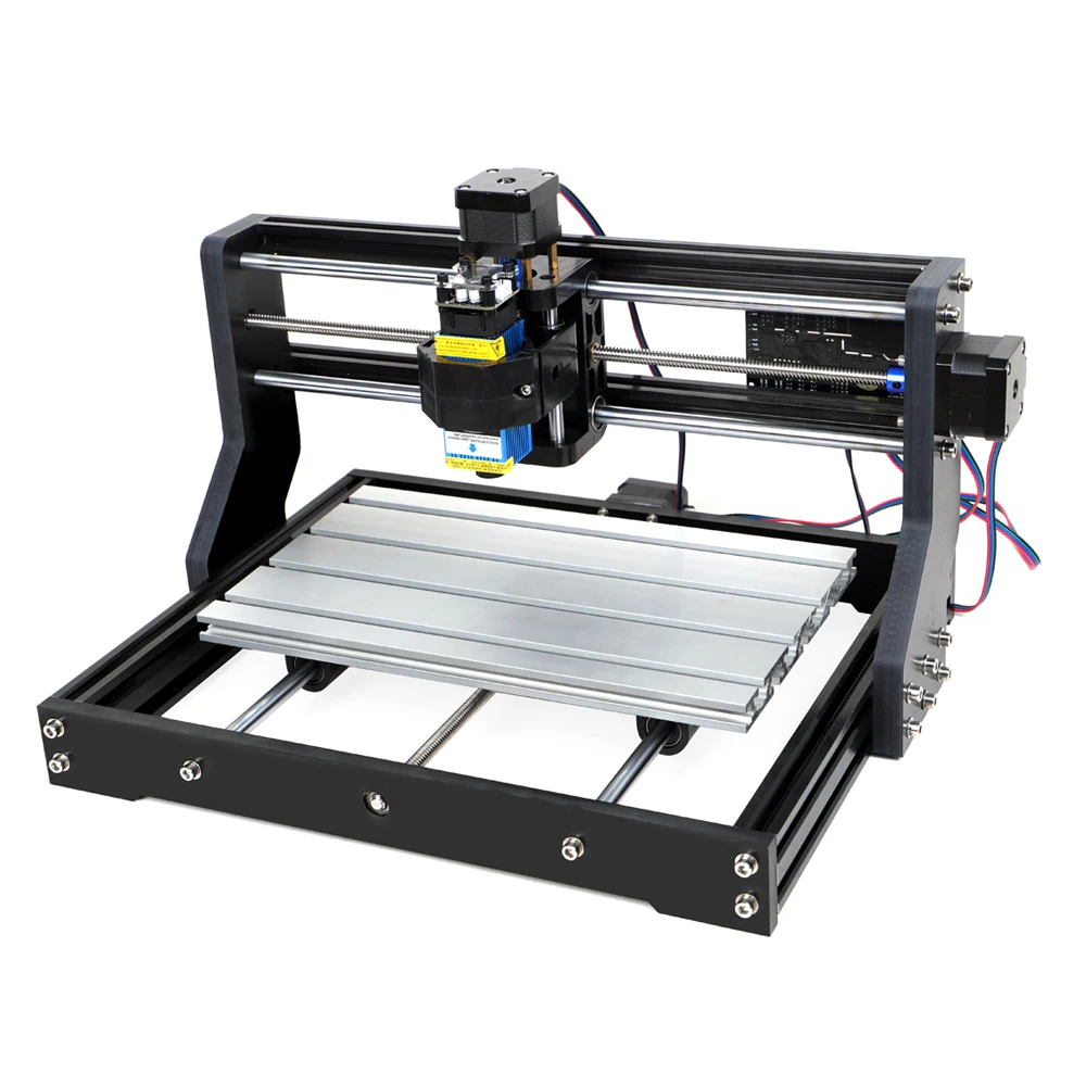 CNC 3018 Pro лазерный гравировальный станок 3 оси фрезерный DIY Лазерный гравер для скульптуры дерева поддержка офлайн 0,5 Вт-15 Вт Лазерный Резак