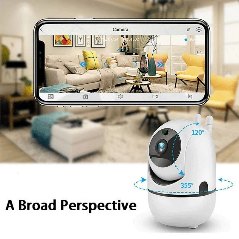 

HD 720/1080P Wireless IP Camera Cloud Storage Intelligent Camera Security Surveillance System CCTV Network Baby Monitor