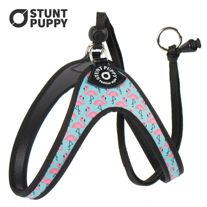 

Stunt Puppy Easy Liberty Small Dog Puppies Cat Harness Fashion Print Avocado Pattern Pet Dogs Harness Cats Belt Adjustable Strap