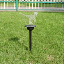 Горячий Солнечный светодиодный светильник Прозрачный Акриловый открытый садовый газон вдоль дорожки, на участке лампы D6