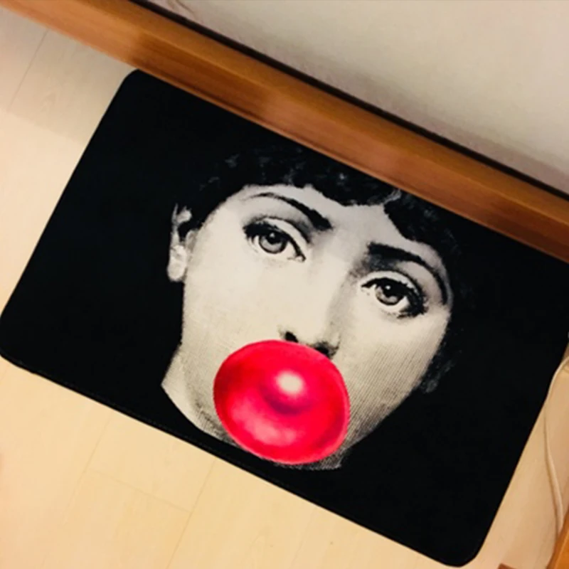 Fornasetti внутренний впитывающий грязь коврик латексная подложка нескользящий дверной коврик передняя дверь внутри пола Грязезащитный коврик для входной двери коврик