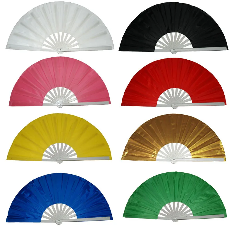 

A White 1-Foot Performance bo ning Plastic gu shan Kung Fu Tai Chi Fan Foot Fan jian shen shan No Fan Kung Fu Fan Color
