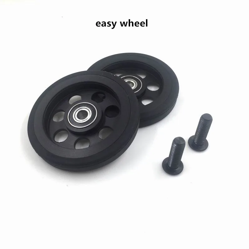 

BMX Easy Wheel 60mm Ultralight Cutout Disc Wheel for brompton about 50g + Titanium Screw