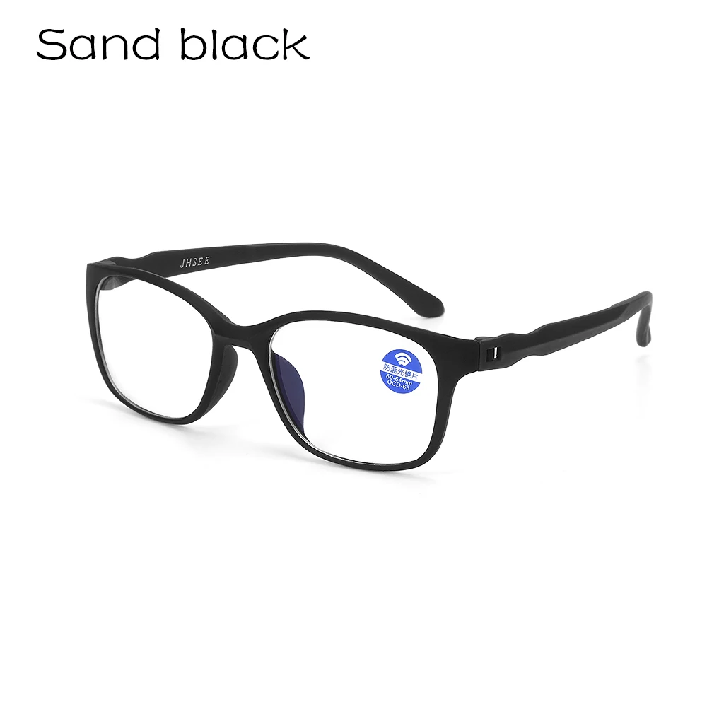 sand black Анти-синий светильник, блокирующие очки TR90, компьютерные очки, анти-голубые лучи, оптические очки для глаз, игровые очки, очки - Цвет оправы: sand black