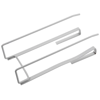 

Kitchen Organizer Tissue Holder Hanging Bathroom Toilet Roll Paper Holder Towel Rack Kitchen Cabinet Door Hook Holder White