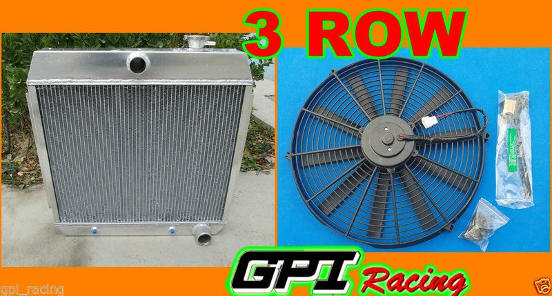 y ventilador de aluminio 55 57 56 para Nomad Bel Air, bloque 150/210 SBC V8|fan fan|block blockfan radiator - AliExpress